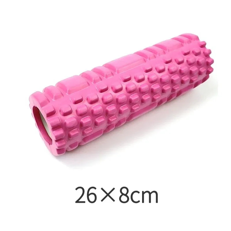 1PCS Foam Massage Roller Hollow Yoga Column Fitness Equipment for Muscle Massage Physiotherapy and Sports Rehabilitation Roller