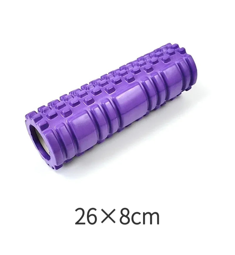 1PCS Foam Massage Roller Hollow Yoga Column Fitness Equipment for Muscle Massage Physiotherapy and Sports Rehabilitation Roller