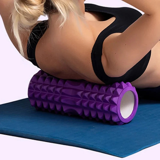 1PCS Foam Massage Roller Hollow Yoga Column Fitness Equipment for Muscle Massage Physiotherapy and Sports Rehabilitation Roller