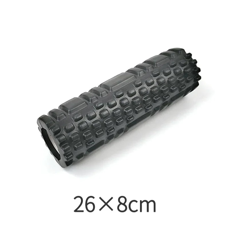 1PCS Foam Massage Roller Hollow Yoga Column Fitness Equipment for Muscle Massage Physiotherapy and Sports Rehabilitation Roller